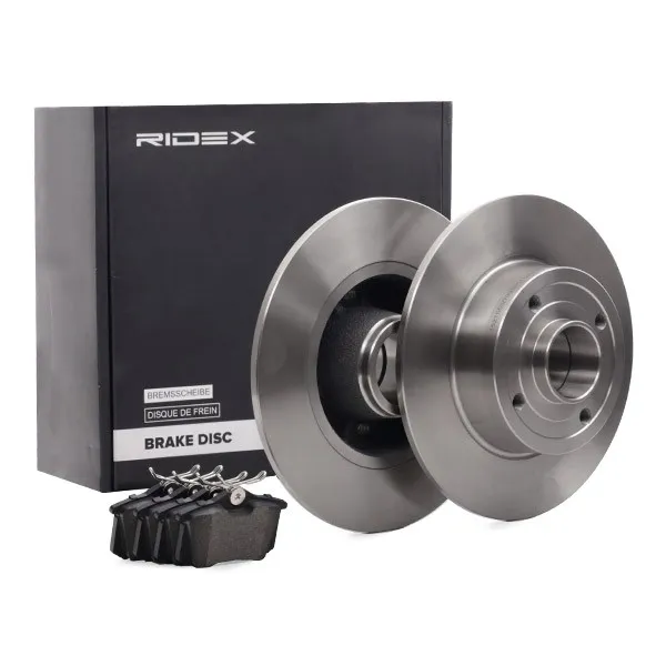 Bromssats, skivbroms RIDEX 3405B1438