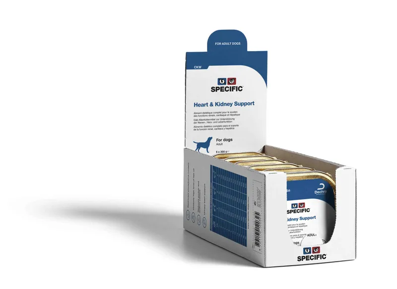 Heart & Kidney Support CKW hundfoder – 6 x 300 g