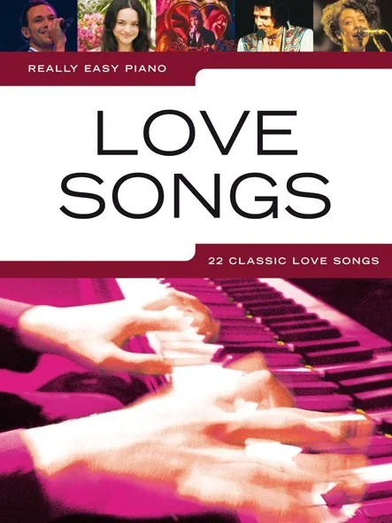 Really Easy Piano: Love Songs notbok