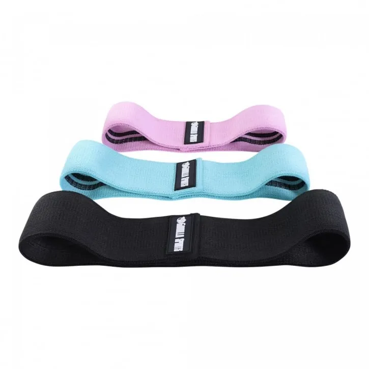 Gorilla Sports Mini Glute Band PAKET – 65cm 75cm 85cm