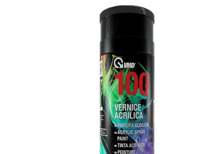 VMD 100 Spray paint Black gloss RAL9005 - 400ml