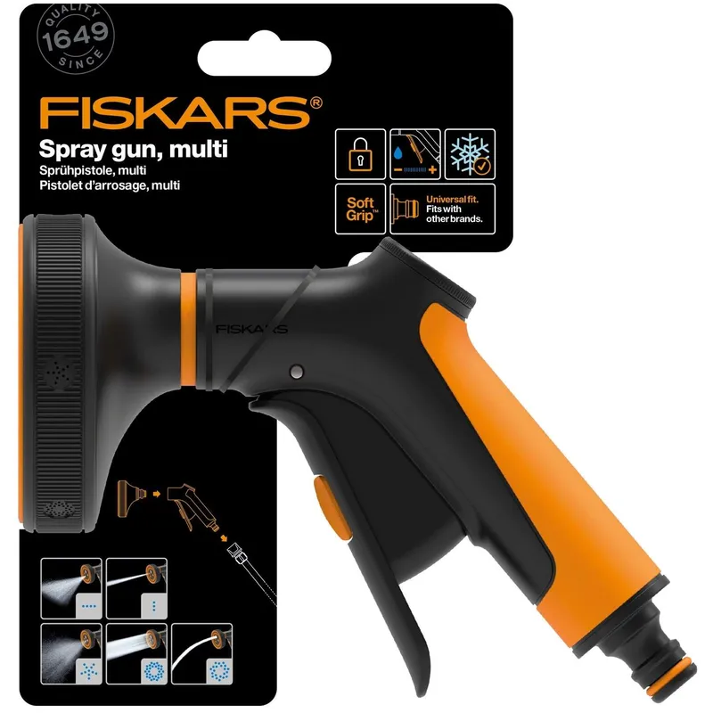Fiskars Comfort 1065482 Sprinklerpistol 5 spraymönster