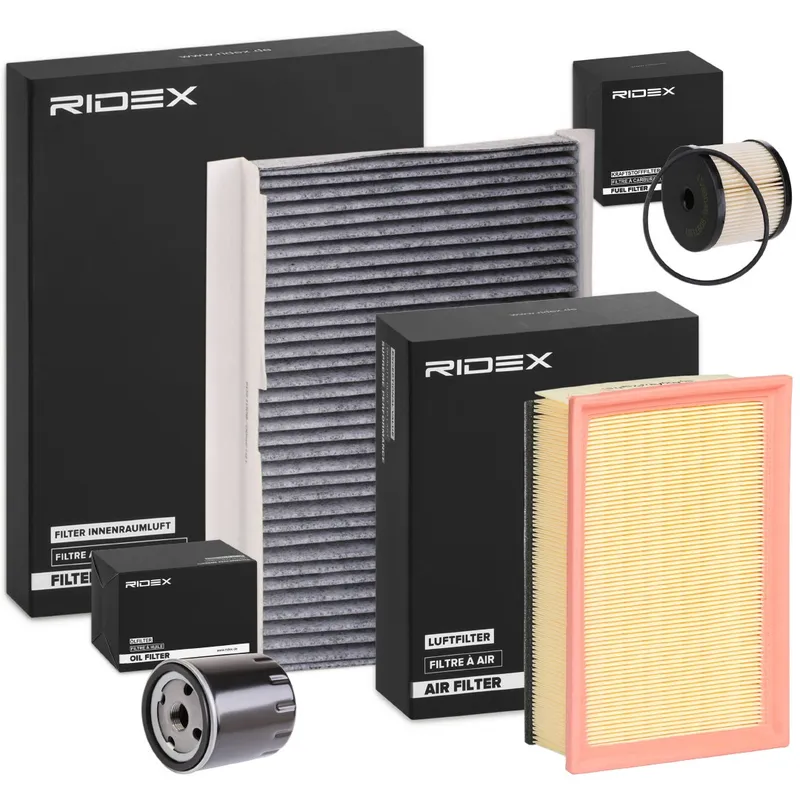 Filtersats RIDEX 4055F25420