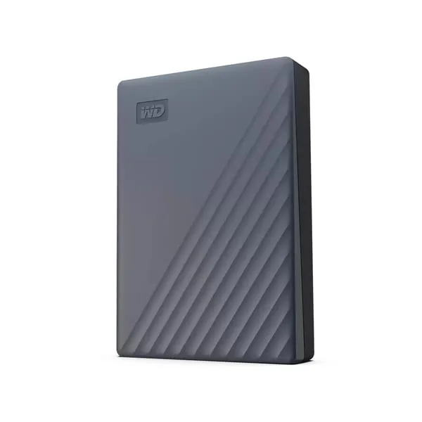 WD My Passport - Extern Hårddisk - 5TB - Grå