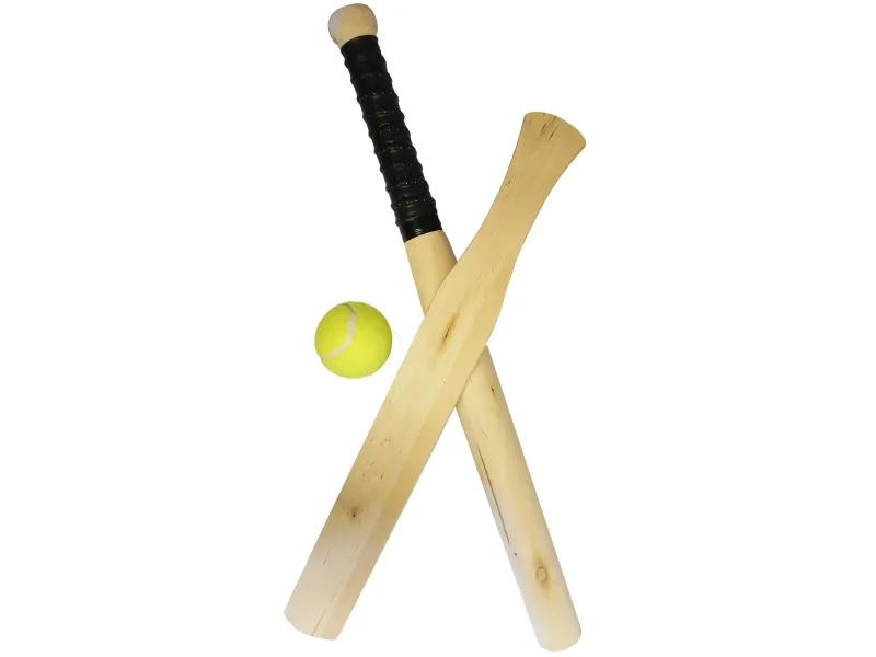 Brännbollset Trä med Grip SportMe