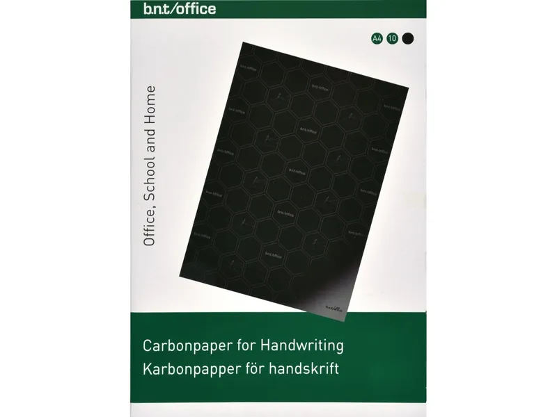 Karbonpapper PELIKAN A4 svart 10/fp