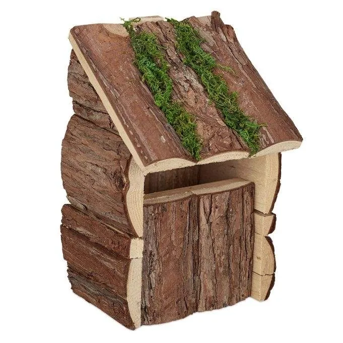 Prydnadslåda med bark