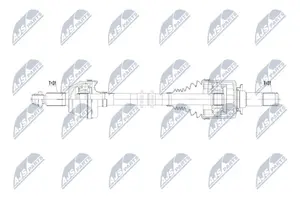 Drivaxel NTY NPW-LR-033