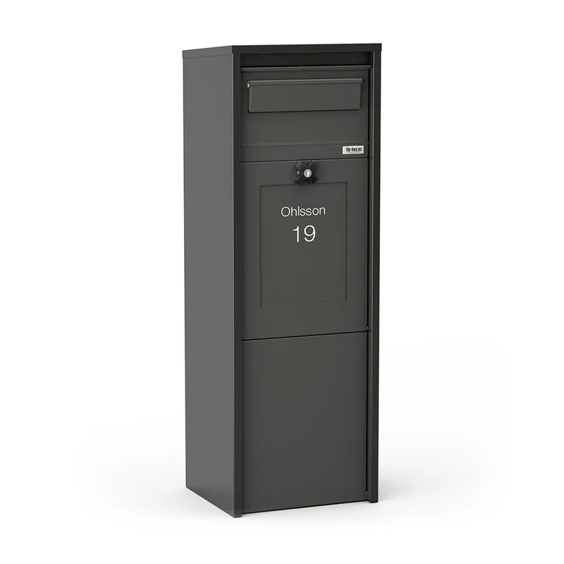 Paketpostlåda Oskar Ljusgrå - NCS S 2500-N