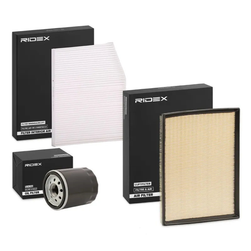 Filtersats RIDEX 4055F20509