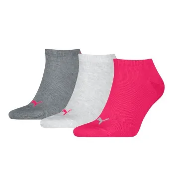 Puma Strumpor 3P Sneaker Socks Rosa Strl 35/38