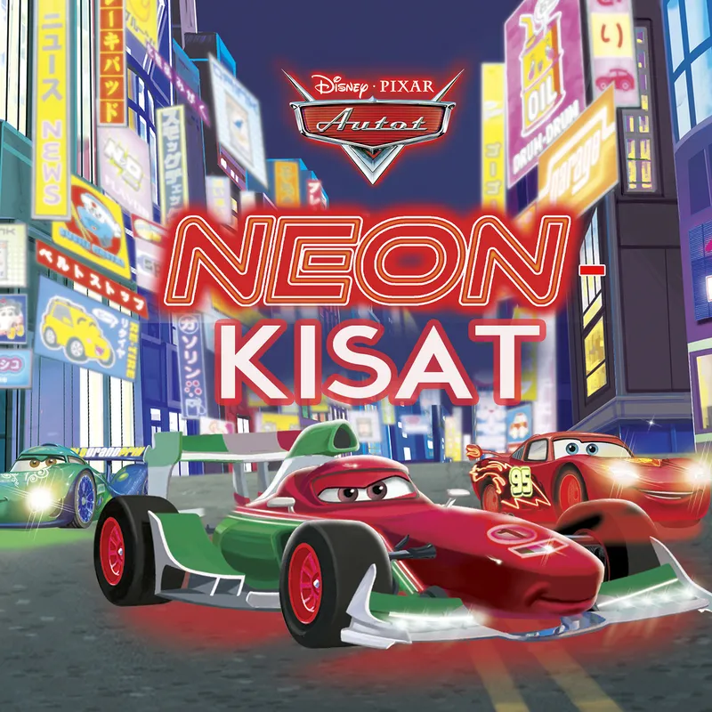 Disney Pixar Autot. Neonkisat, Ljudbok