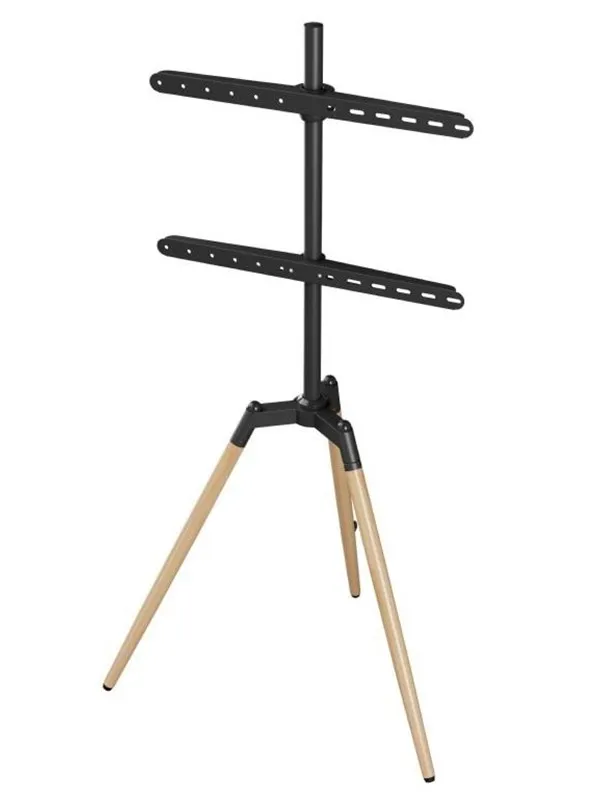 Gembird TV Stativ med Trestativ - 70° Vridfunktion - Passar 32-65″ - VESA 100×100 till 600×400 - Max 32 kg - Svart - Max 32 kg - recommended for 65″