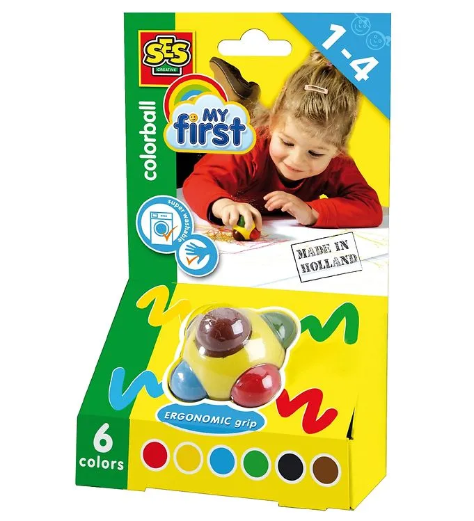 SES Creative – Min första färgboll