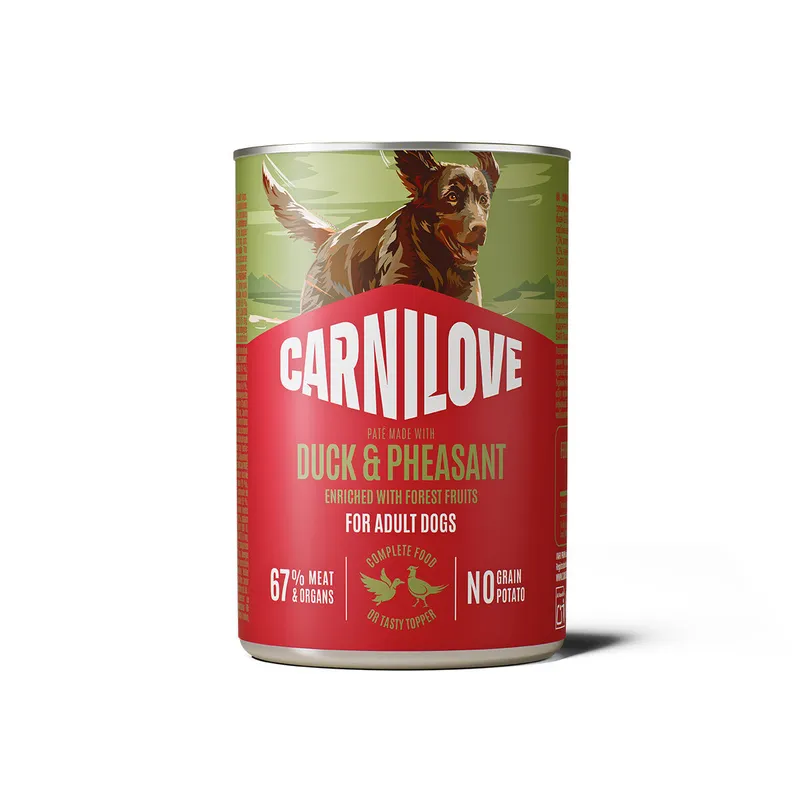 Carnilove Dog Adult Duck & Pheasant Paté Våtfoder till Hund 400 g