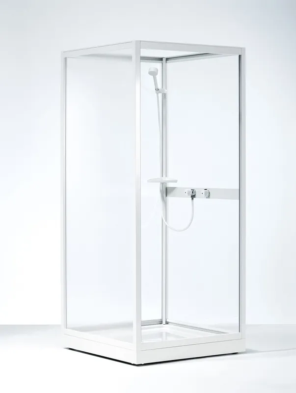 Contura Next NK 97 VS Duschkabin vit, i styrén 900×700 mm