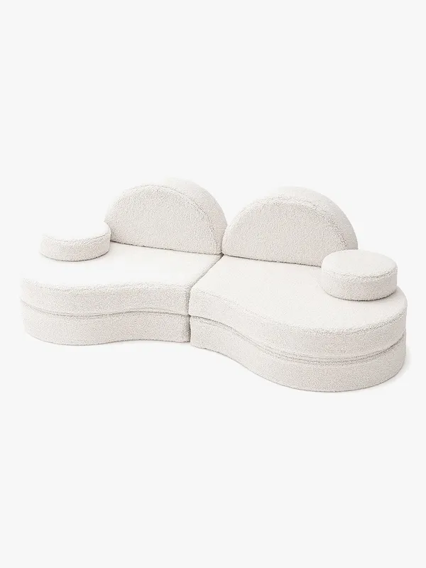 MeowBaby Bearly Soffa Coccolo, Off White