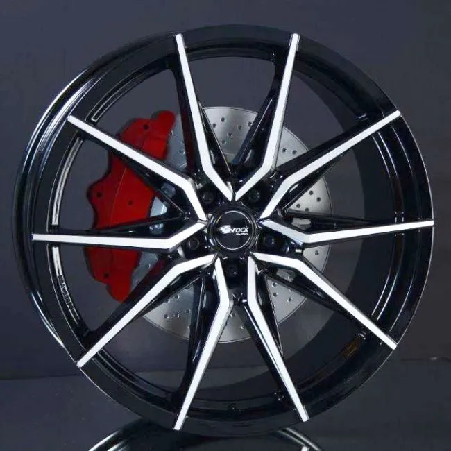 Brock B42 Black Full Polish 8,5×20