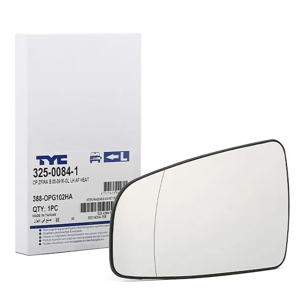 Backspegelglas TYC 325-0084-1