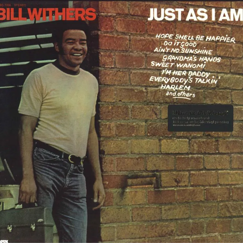 LP-skiva BILL WITHERS Just As I Am 180g MOVLP378SXBS70 Music On Vinyl 2012 Europa SoulFunk