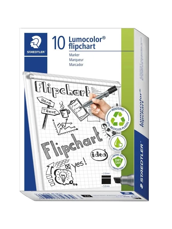 Staedtler Flipchart marker Lumocolor.10 pcs Orange