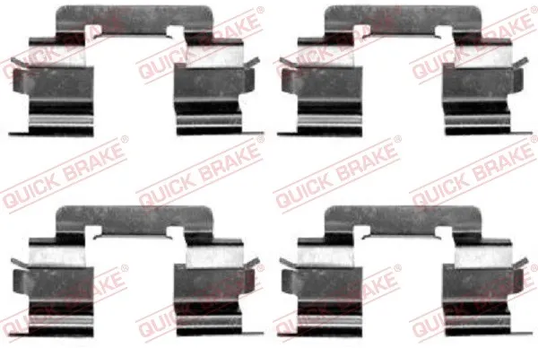 Monteringssats, bromsbelägg QUICK BRAKE 109-1216