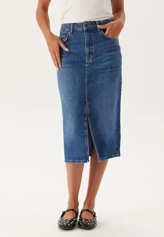 Objellen Mw Midi Denim Skirt (#8419)