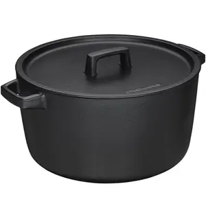 Fiskars Folken gjutjärnsgryta med lock 6 liter