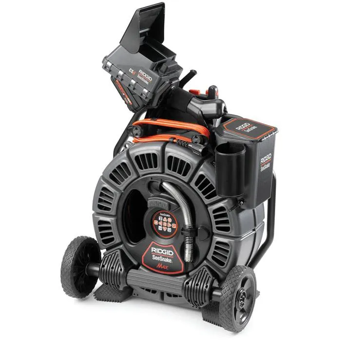 Ridgid SeeSnake MAX rM200 Kameravinda 61m med D2A vinda CS6