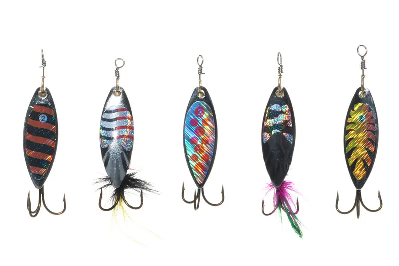 Fiskedrag Spinnare 7 cm – 5-pack