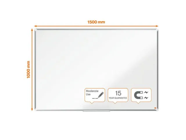 Whiteboard NOBO premium stål 150x100cm