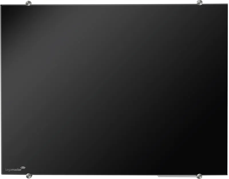Glastavla 900 x 1200 mm svart