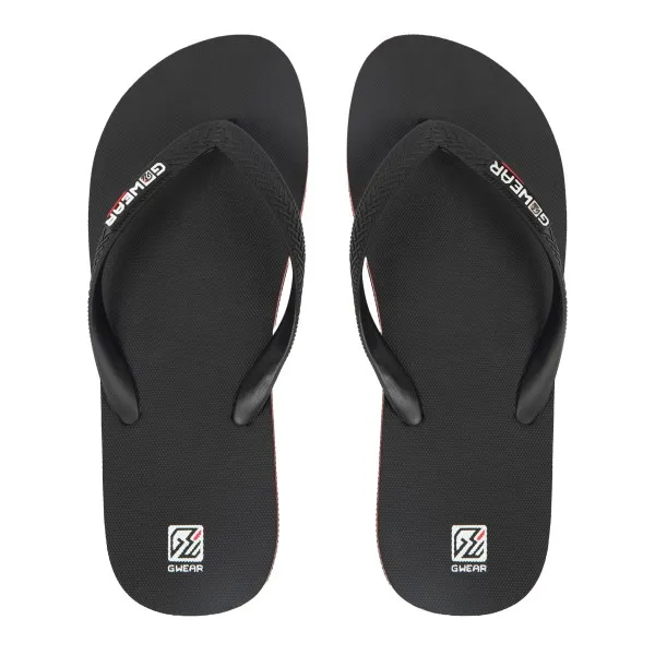 Gorilla Wear Gwear Flip-Flops, 39, Black