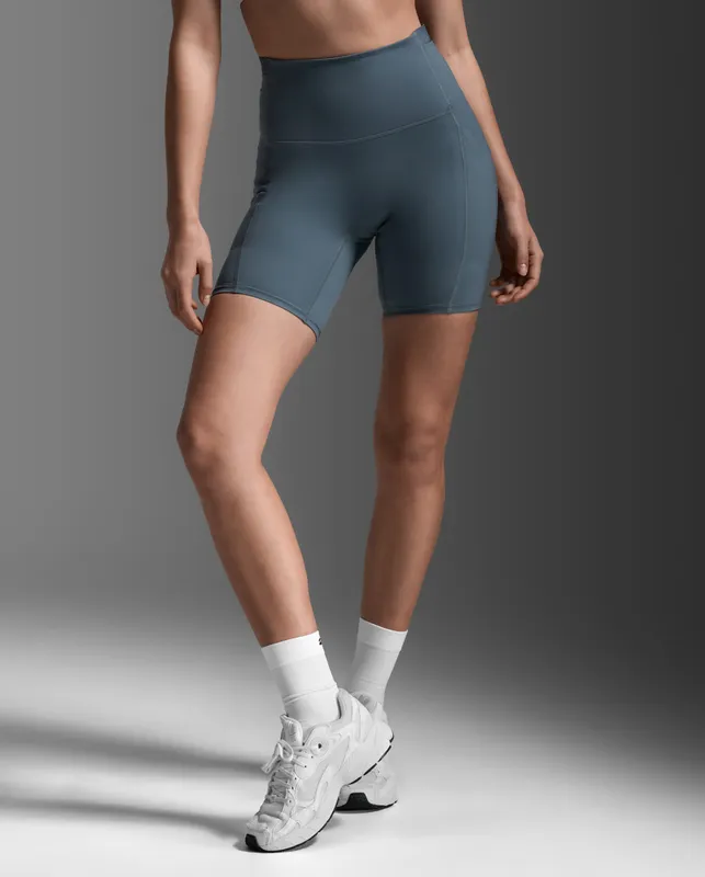 Form Stash Hi-Rise Compression 6 Inch Shorts (#2845)