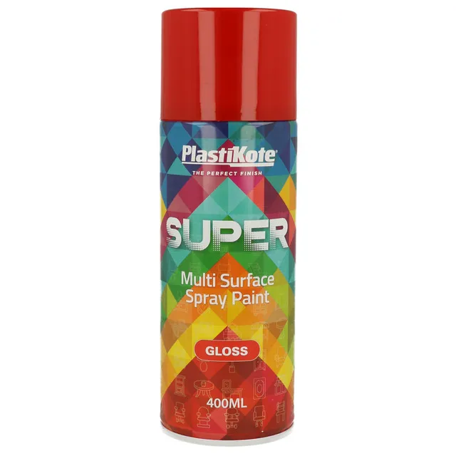 SPRAYFÄRG SUPER KLARRÖD PLASTIKOTE | Beijerbygg Byggmaterial