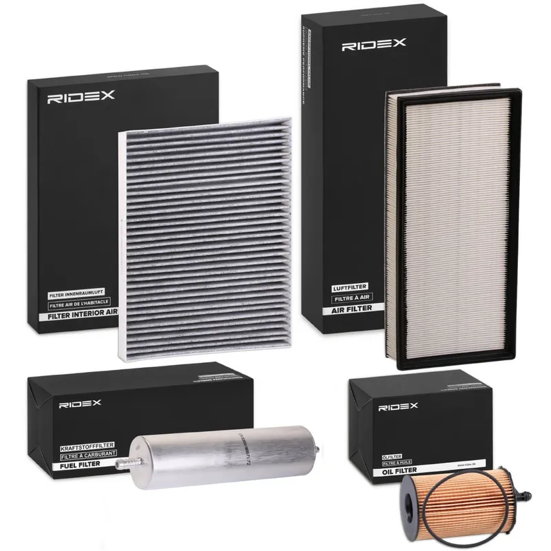Filtersats RIDEX 4055F28989