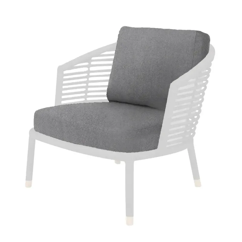 Cane-line, Moments/Sense loungefåtölj dynset INDOOR Light grey