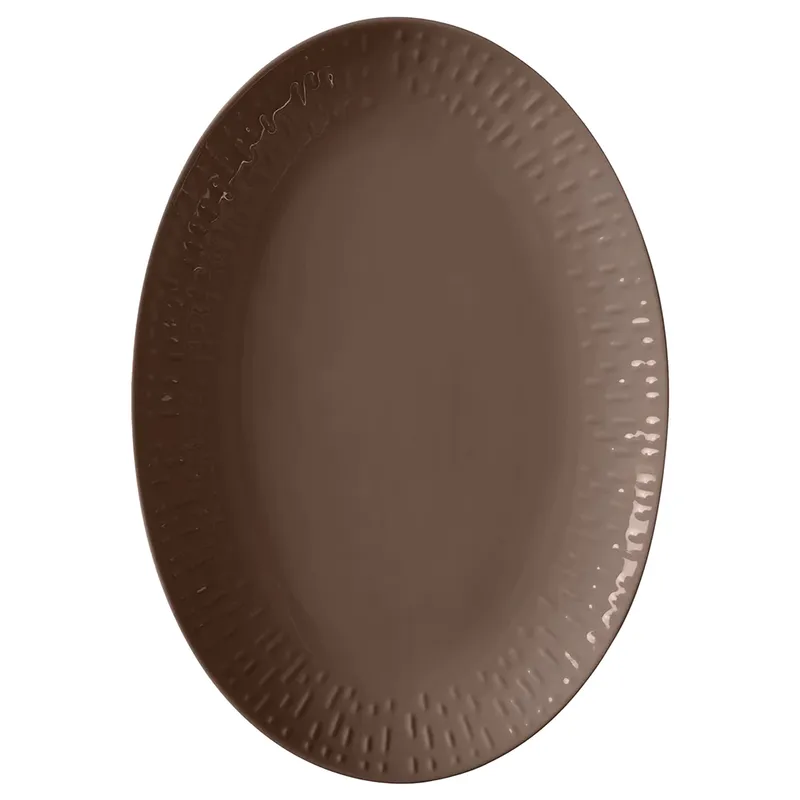 Aida Confetti serveringsfat 36 cm, chocolate
