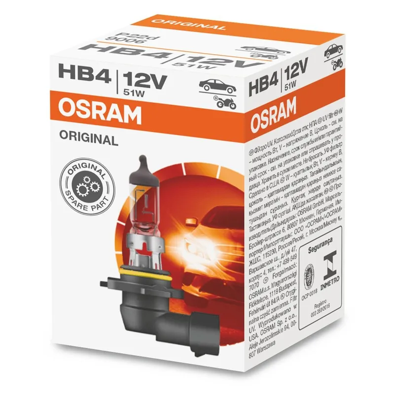 Glödlampa, fjärrstrålkastare OSRAM 9006