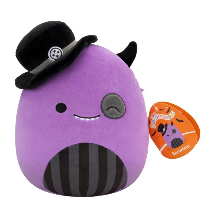 Squishmallows 19 cm Halloween Earworm Monster - Squishmallows - Leksaksaffären