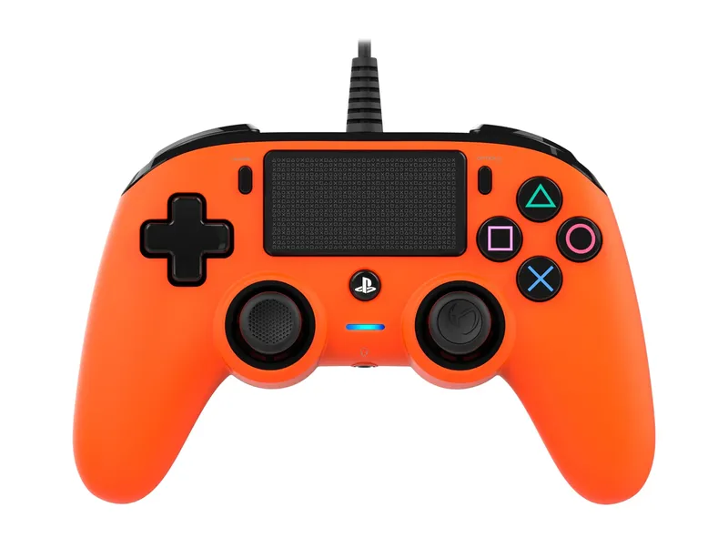 NACON Compact Controller – Orange – Wired Controller – Sony PlayStation 4