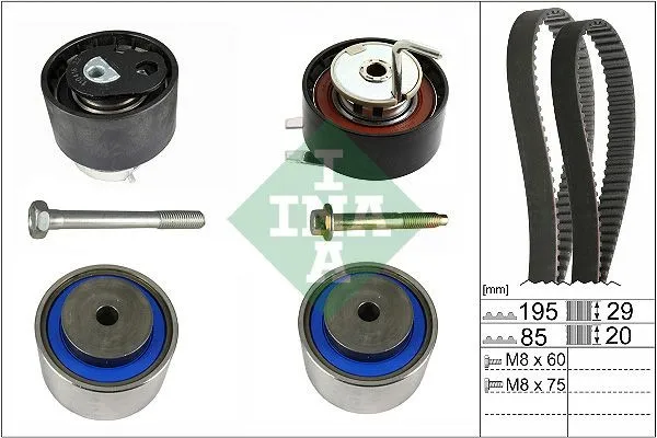 Kamremssats INA 530 0764 10