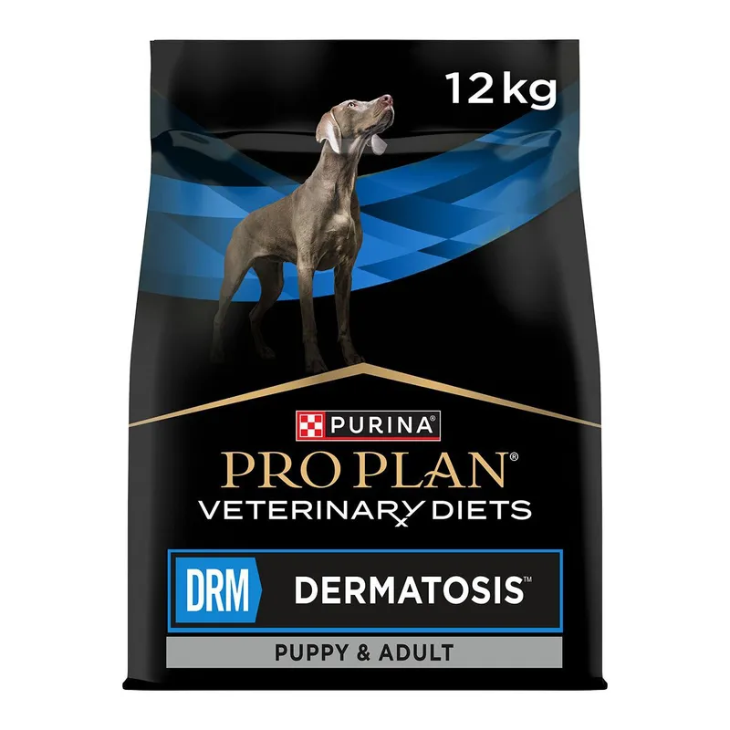 Purina Pro Plan Veterinary Diets Dermatosis Hund Torrfoder 12 kg