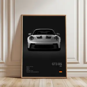 Affisch - Lyxig sportbil / GT3 RS