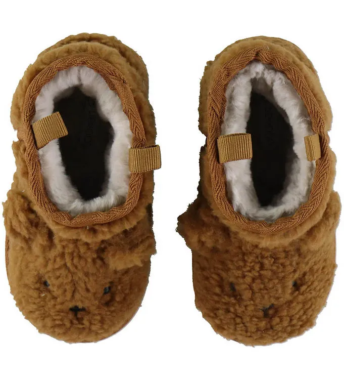 Liewood Innerskor - Alban Bear Pilar - Golden Caramel