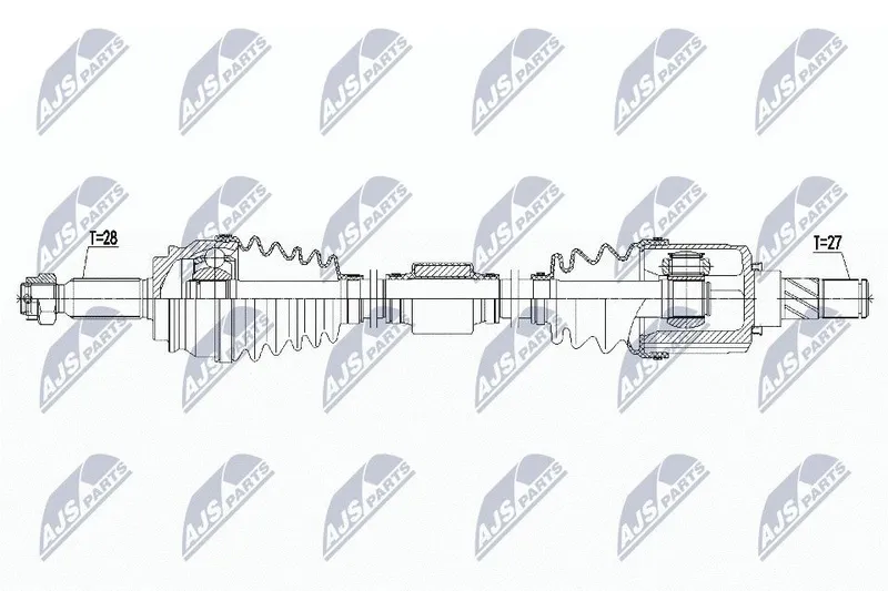 Drivaxel NTY NPW-MS-061