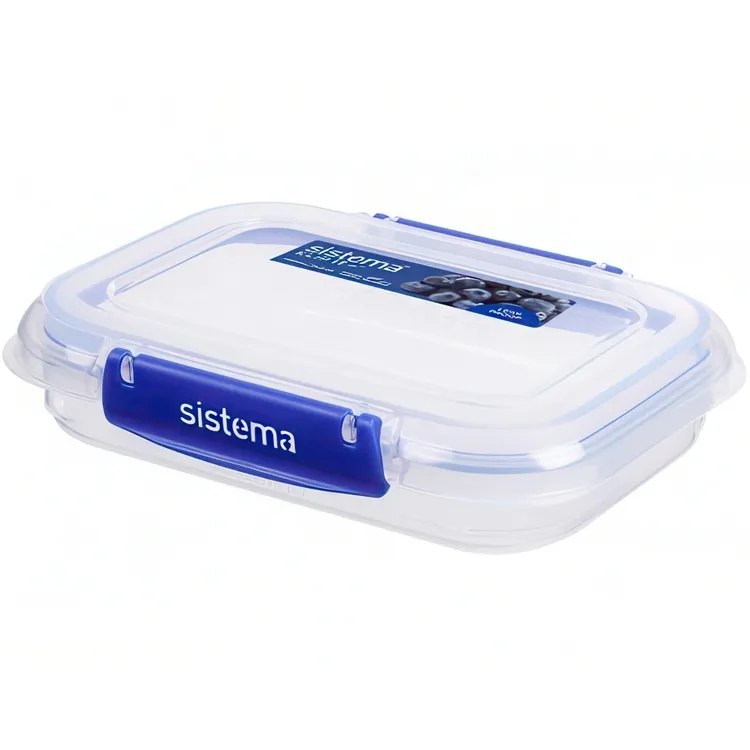 Sistema Matlåda - Rektangel Klip It Plus - 450 ml - Blå