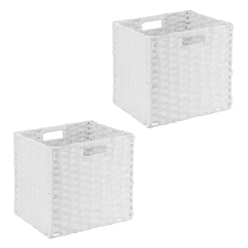 Förvaringskorgar Set med 2 - Slitstark vävd design