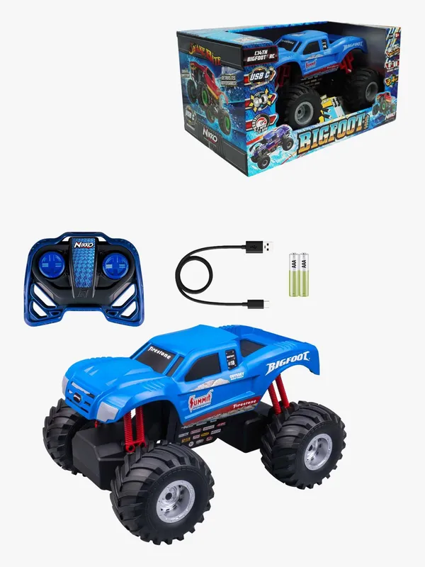 Nikko Radiostyrd Bigfoot Monstertruck 1:14, Blå