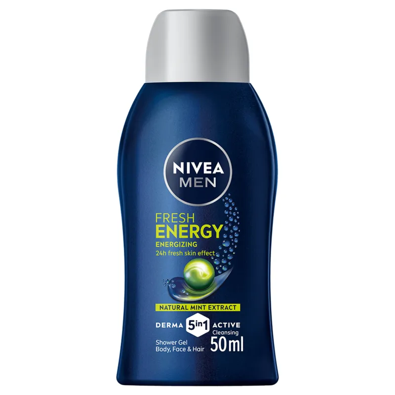 NIVEA MEN Duschtvål Fresh Energy Shower Gel 50 ml